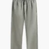 Baumwoll-Leinen-Mischung Relaxed-Hose Baumwoll-Leinen-Mischung Relaxed-Hose