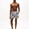 Bedruckte 7″-Badehose