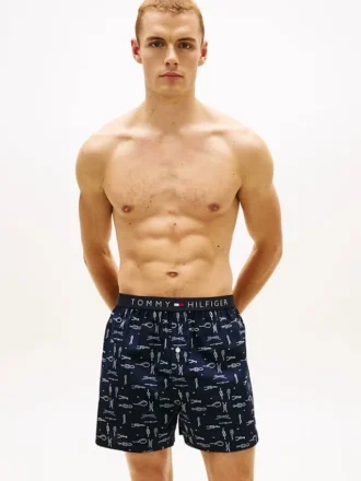 Bedruckte gewebte Boxershorts