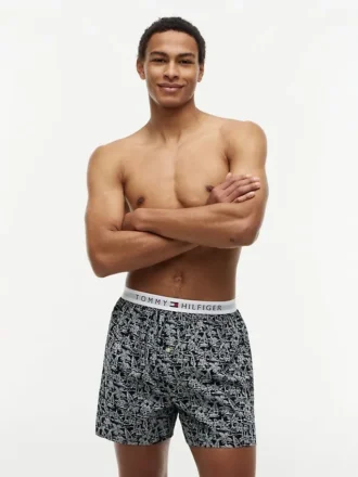 Bedruckte gewebte Boxershorts