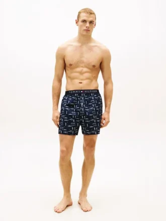 Bedruckte gewebte Boxershorts