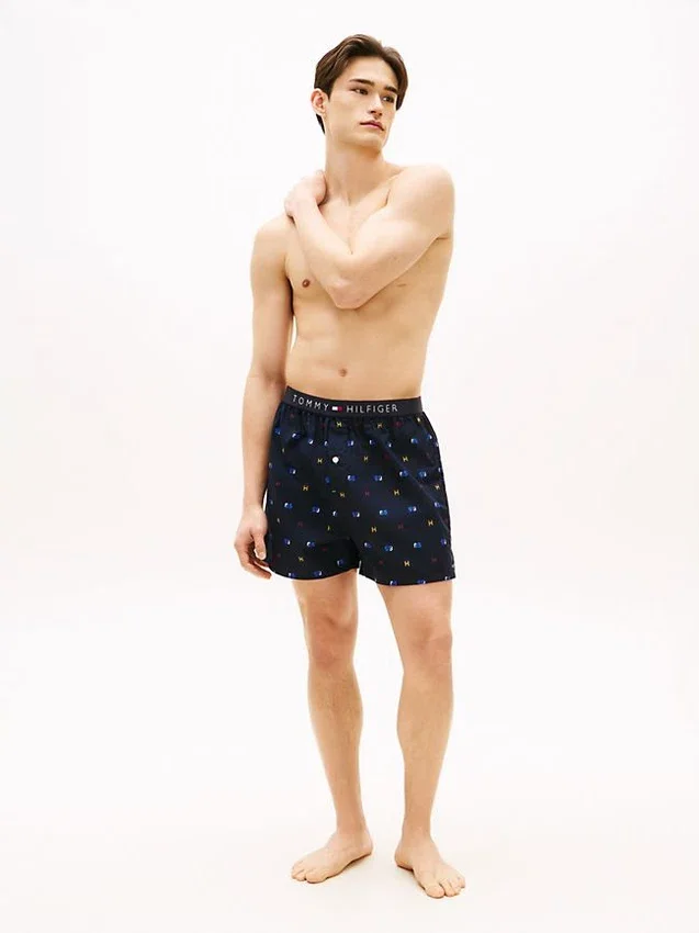 Bedruckte gewebte Boxershorts Bedruckte gewebte Boxershorts