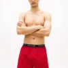 Bedruckte gewebte Boxershorts, 3er-Pack