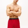 Bedruckte gewebte Boxershorts, 3er-Pack