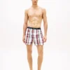Bedruckte gewebte Boxershorts, 3er-Pack