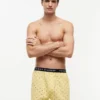 Bedruckte gewebte Boxershorts, 3er-Pack