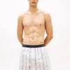 Bedruckte gewebte Boxershorts, 3er-Pack