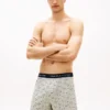 Bedruckte Strick-Boxershorts
