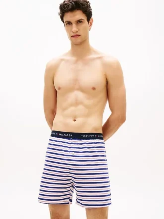 Bedruckte Strick-Boxershorts