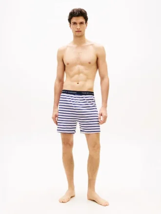 Bedruckte Strick-Boxershorts