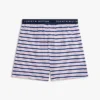 Bedruckte Strick-Boxershorts