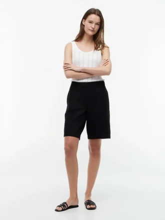 Bermudashorts aus Leinenmischung (28 cm) Bermudashorts aus Leinenmischung (28 cm)