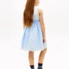 Besticktes Kombikleid mit Lochstickerei für Kinder