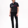 Besticktes Polohemd mit Streifen in Regular Fit Besticktes Polohemd mit Streifen in Regular Fit