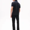 Besticktes Polohemd mit Streifen in Regular Fit Besticktes Polohemd mit Streifen in Regular Fit