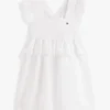 Besticktes Rüschenkleid für Kinder