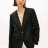 Blazer aus Leinenmischung in lockerer Passform Blazer aus Leinenmischung in lockerer Passform
