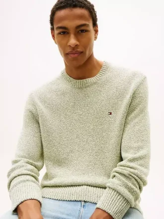Bouclé-Pullover in Relaxed Fit