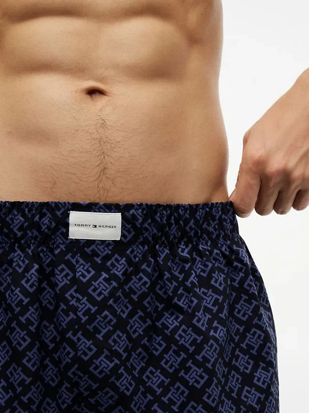 Boxershorts mit durchgehendem Monogramm-Muster, 3er-Pack Boxershorts mit durchgehendem Monogramm-Muster, 3er-Pack