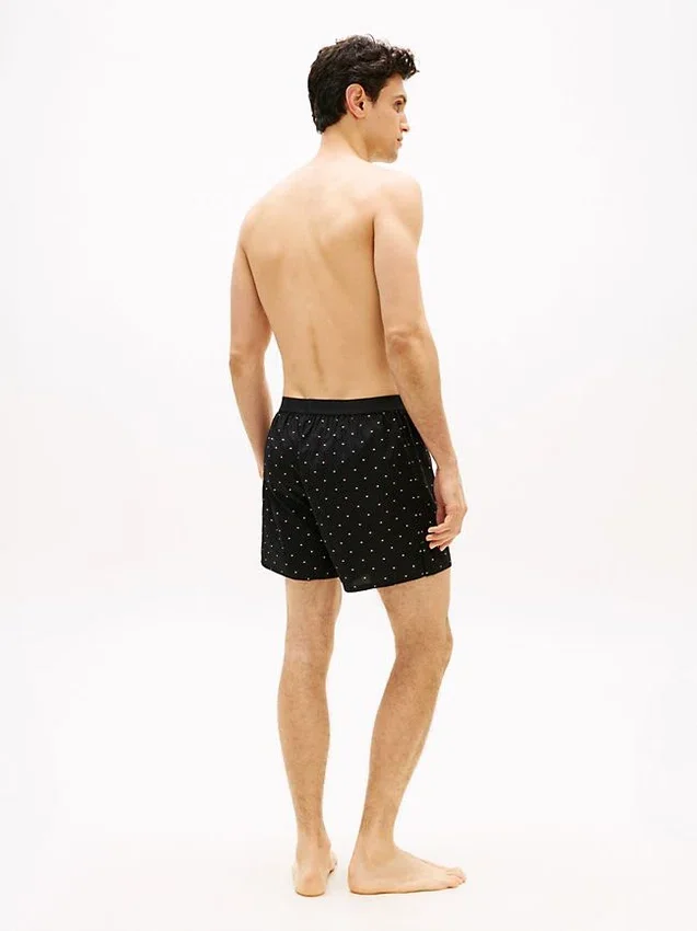 Boxershorts mit gewebtem Logo Boxershorts mit gewebtem Logo