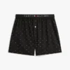 Boxershorts mit gewebtem Logo Boxershorts mit gewebtem Logo