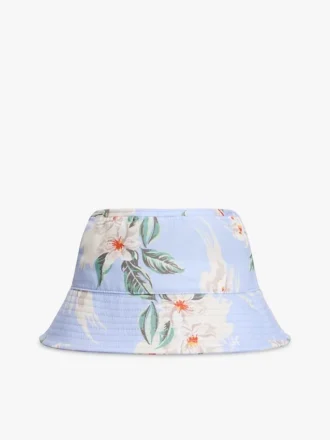 Bucket-Hut für Kinder mit Blumenmuster