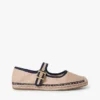 Canvas-Espadrilles im Mary-Jane-Stil