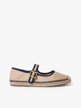 Canvas-Espadrilles im Mary-Jane-Stil Canvas-Espadrilles im Mary-Jane-Stil