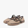 Canvas-Espadrilles im Mary-Jane-Stil