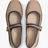 Canvas-Espadrilles im Mary-Jane-Stil