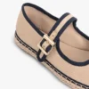 Canvas-Espadrilles im Mary-Jane-Stil