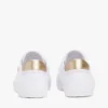 Canvas-Sneaker mit Metallic-Ferse Canvas-Sneaker mit Metallic-Ferse