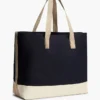 Canvas-Tragetasche mit Farbblock-Design Canvas-Tragetasche mit Farbblock-Design