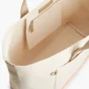 Canvas-Tragetasche mit Farbblock-Design