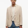 Casual-Blazer aus stückgefärbtem Leinen Casual-Blazer aus stückgefärbtem Leinen