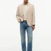 Casual-Blazer aus stückgefärbtem Leinen Casual-Blazer aus stückgefärbtem Leinen