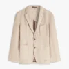 Casual-Blazer aus stückgefärbtem Leinen Casual-Blazer aus stückgefärbtem Leinen