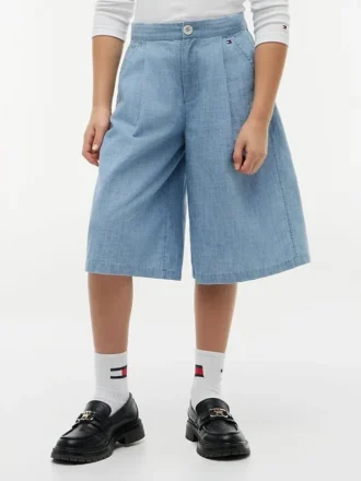 Chambray-Bermudashorts für Kinder Chambray-Bermudashorts für Kinder