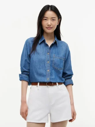 Chambray-Hemd