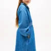 Chambray-Hemdkleid für Kinder