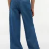 Chambray-Hose mit weitem Bein für Kinder