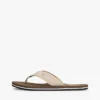 Chambray-Leinen-Flip-Flops Chambray-Leinen-Flip-Flops