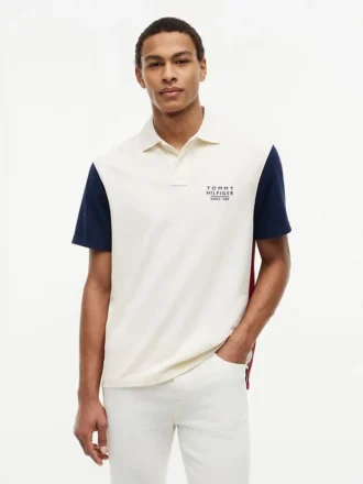 Classic Fit Colorblock Piqué-Polo
