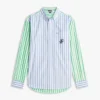 Classic Fit Mix Stripe Paper-Touch Hemd Classic Fit Mix Stripe Paper-Touch Hemd