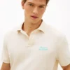 Classic Fit Polo mit Palmenstickerei Classic Fit Polo mit Palmenstickerei