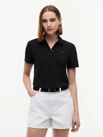Classic Fit Stretch-Baumwoll-Polo