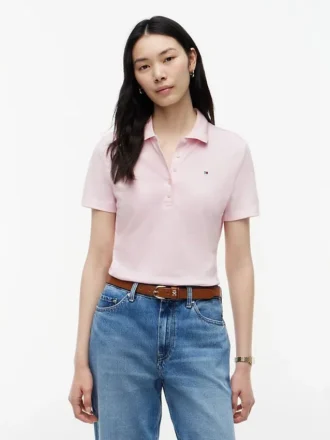 Classic Fit Stretch-Baumwoll-Polo