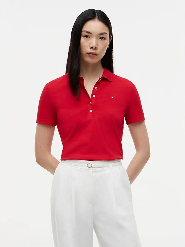 Classic Fit Stretch-Baumwoll-Polo Classic Fit Stretch-Baumwoll-Polo