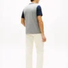 Colorblock Flag Stripe Logo T-Shirt Colorblock Flag Stripe Logo T-Shirt