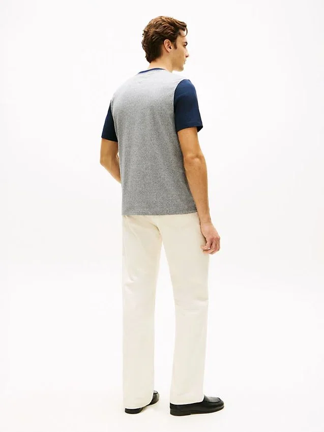 Colorblock Flag Stripe Logo T-Shirt Colorblock Flag Stripe Logo T-Shirt